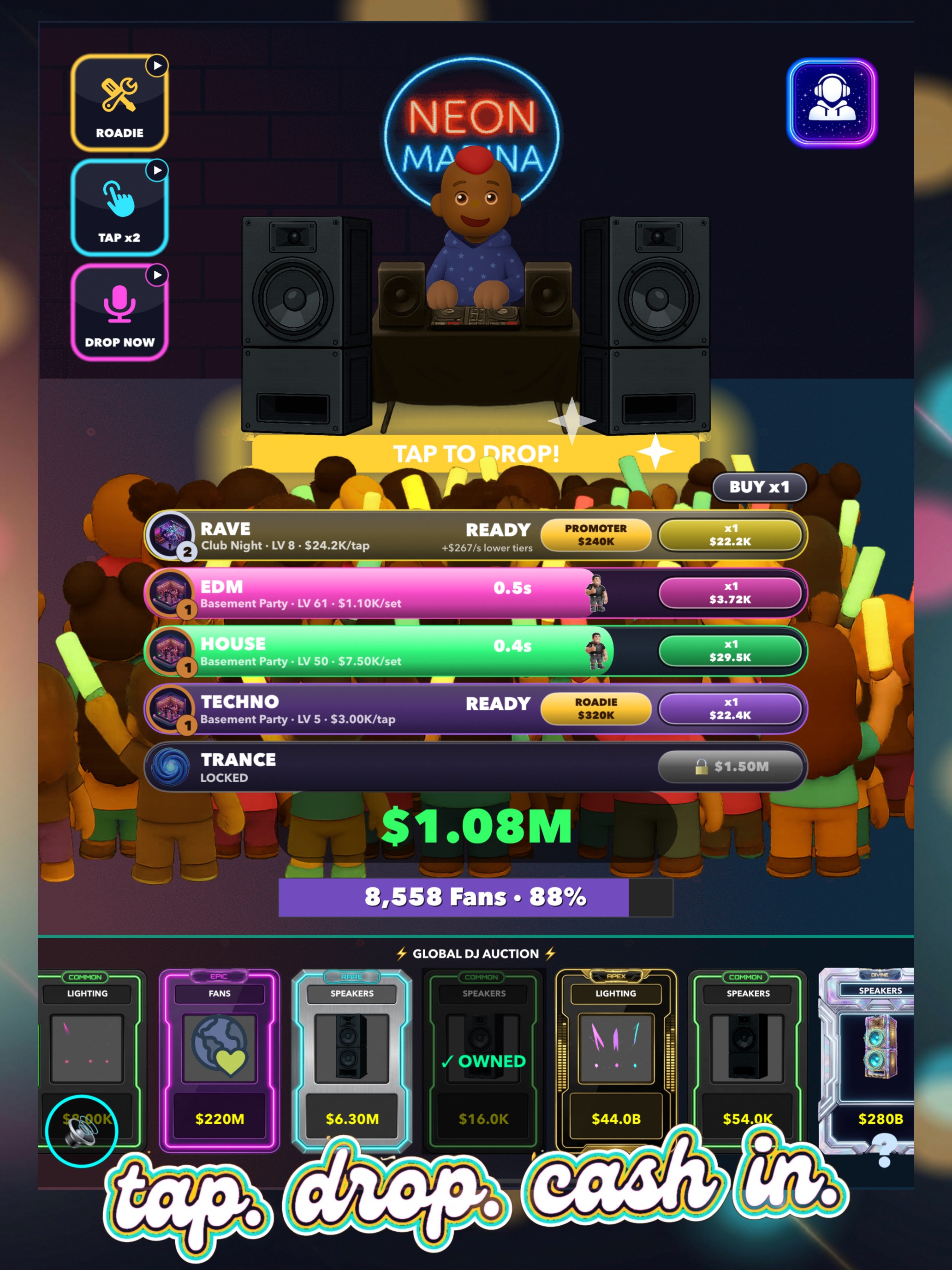 The DJ That Never Stops gameplay screenshot 1