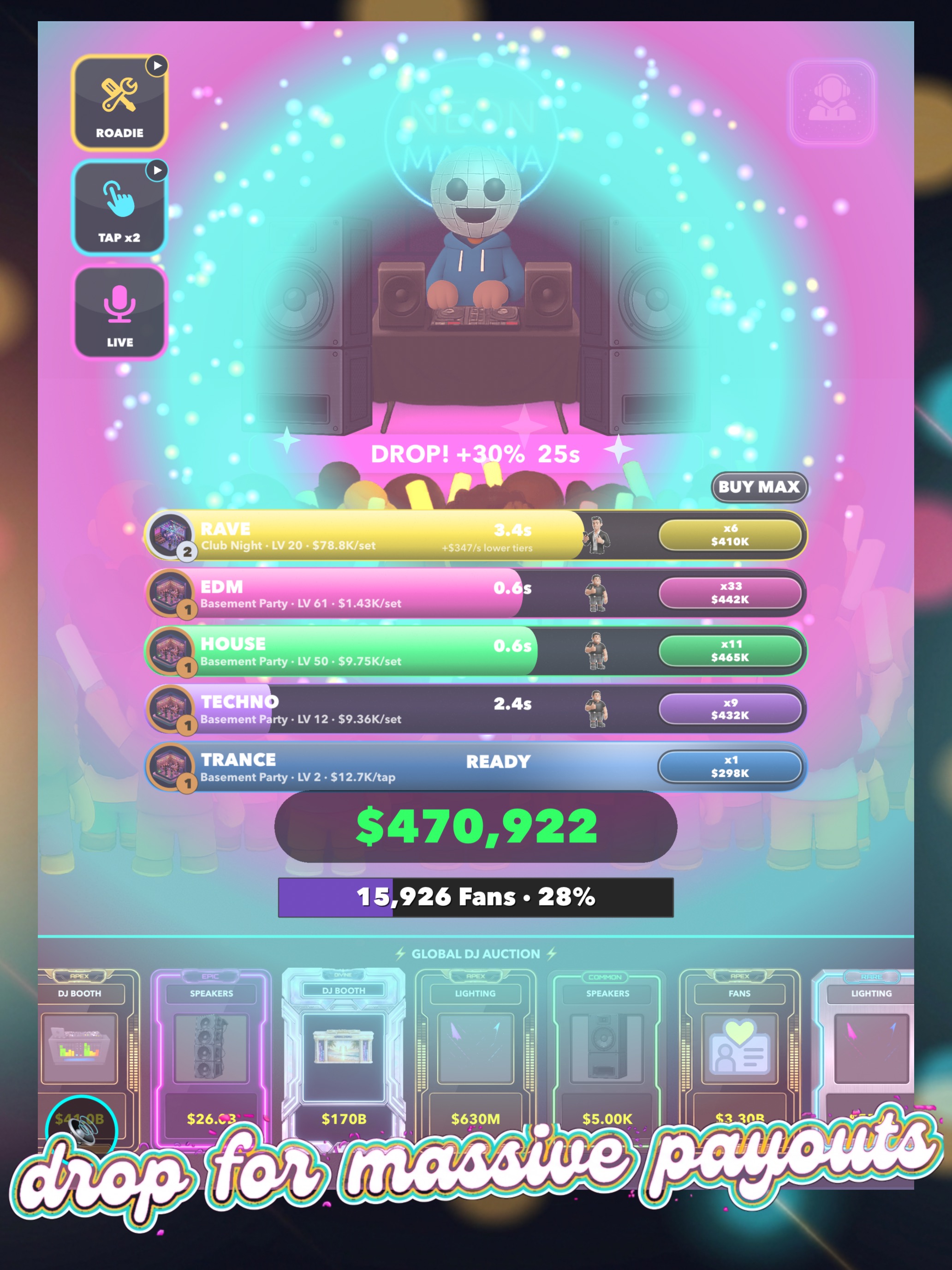 The DJ That Never Stops gameplay screenshot 3
